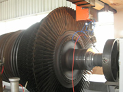 汽轮机转子轴颈激光熔覆