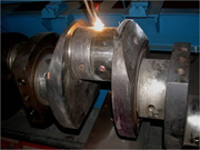 发动机缸体曲轴激光熔覆